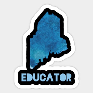 Maine Educator Sticker